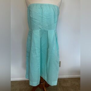 J. Crew Mint Green Cotton Dress